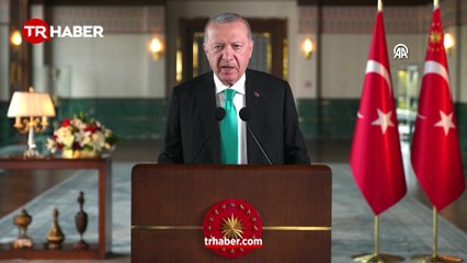 Erdoğan'dan Uluslararası Rize Ticaret ve Ekonomi Kongresi Zirvesi'ne video mesaj! Yeni işbirliklerine zemin hazırlayacaktır