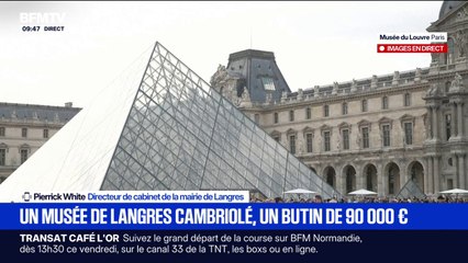 "Les Langrois ont été volés": Pierrick White, directeur de cabinet de la mairie de Langres, évoque le cambriolage du musée de la ville