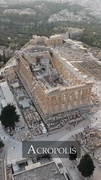 Acropolis - The History of a Greek Parthenon #shorts