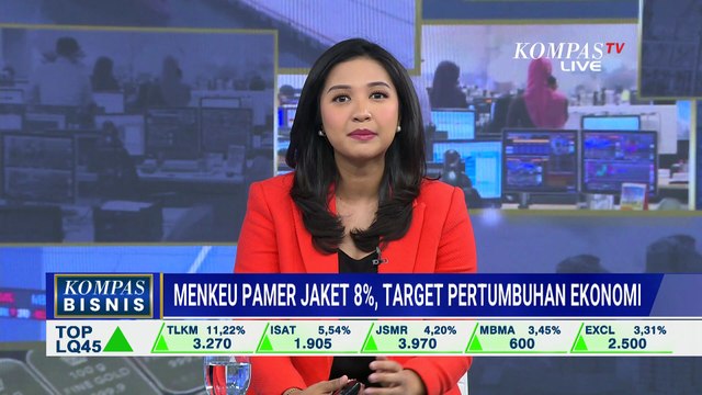 Makna Jaket '8 Persen' Menkeu Purbaya, Simbol Optimisme Ekonomi Tumbuh Pesat Hingga 2029