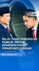 LENGKAP SETAHUN, PUBLIK BERI NILAI KERJA MENTRI DI KABINET PRABOWO GIBRAN