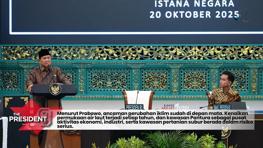 Prabowo Tanggul Laut 535 Km di Pantura untuk Lindungi 50 Juta Warga dari Air Laut Naik