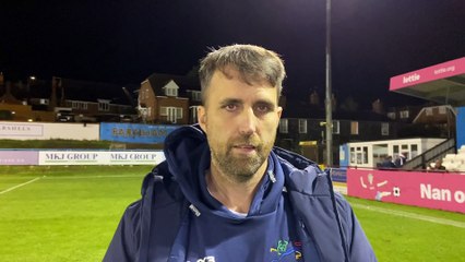 Farnham Town manager Paul Johnson post-Walton & Hersham
