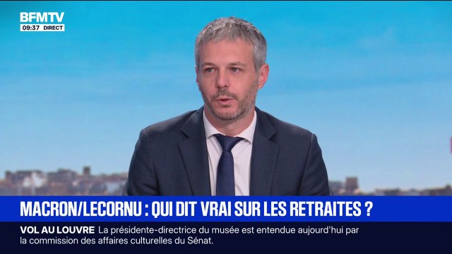 Suspension de la réforme des retraites: Moi je suis comme Gabriel Attal finalement, je ne comprends plus le président de la République , déclare Loïc Kervran (Horizons)