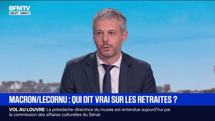 Suspension de la réforme des retraites: "Moi je suis comme Gabriel Attal finalement, je ne comprends plus le président de la République", déclare Loïc Kervran (Horizons)