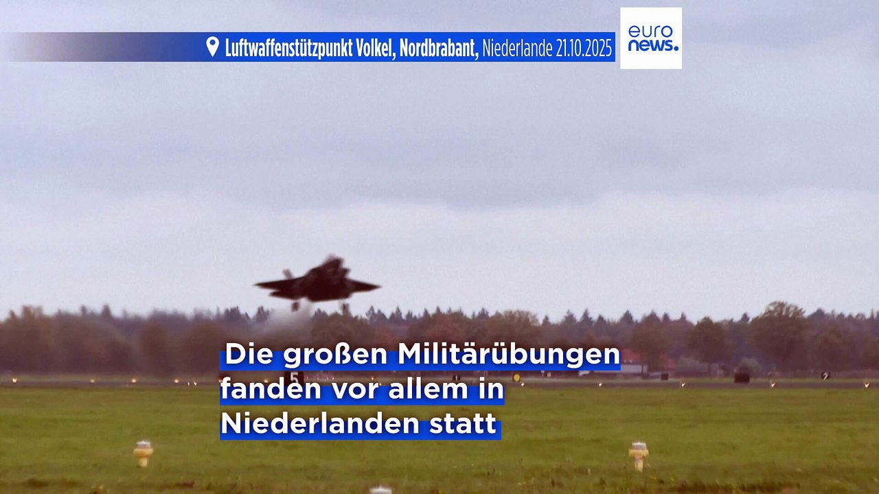 Jährliche NATO-Nuklearübung 'Steadfast Noon' geht in den Niederlanden zu Ende