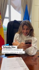 Este es el vídeo publicado por Yolanda Díaz tras el lapsus en el Senado