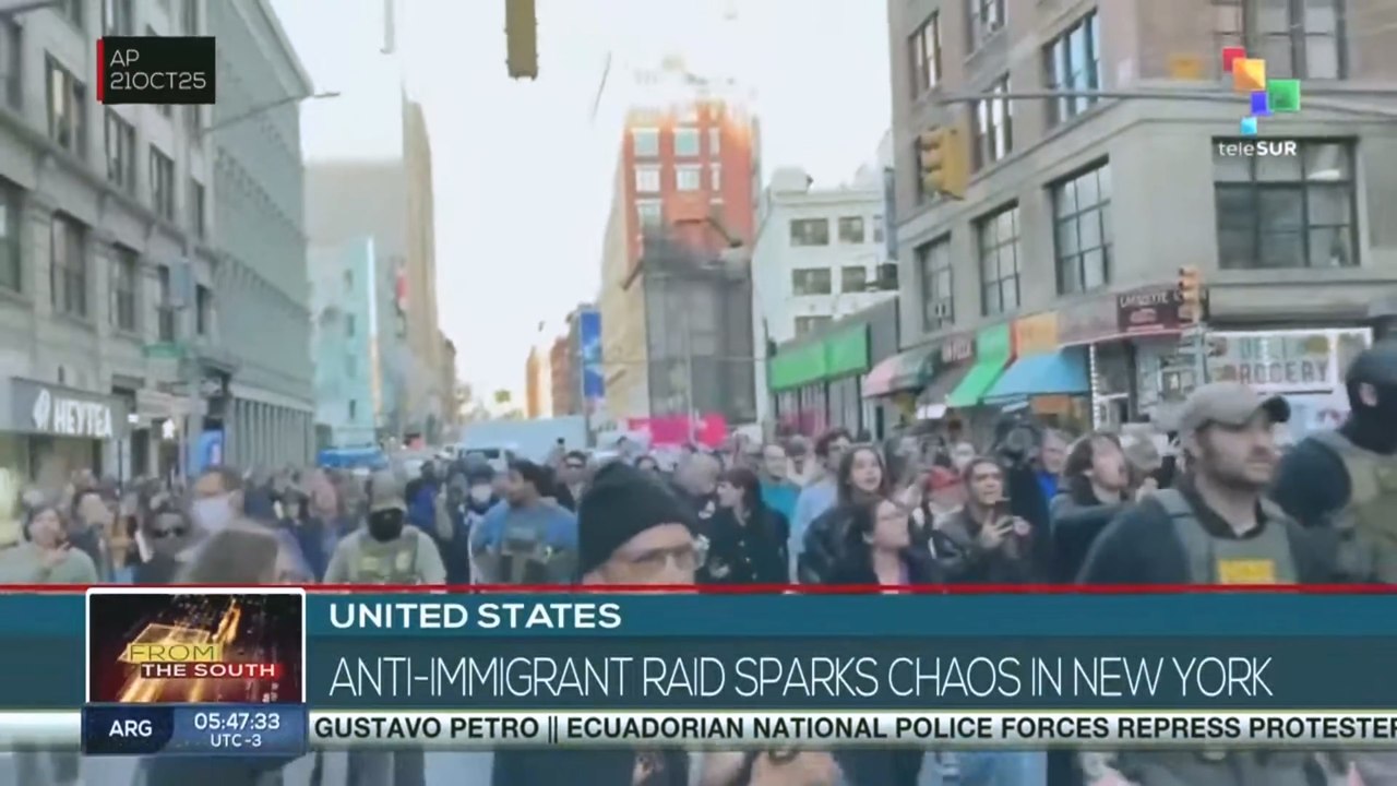 U.S. l Anti-immigrant raid causes chaos in New York
