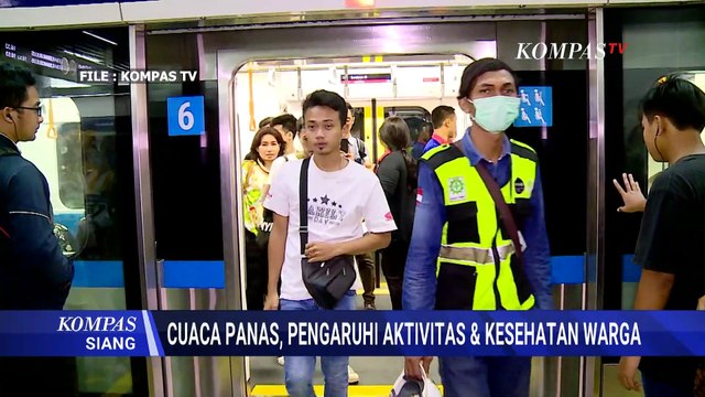 Cuaca Panas Jakarta Capai 37 Derajat Celcius, ISPA dan Campak Mulai Meningkat