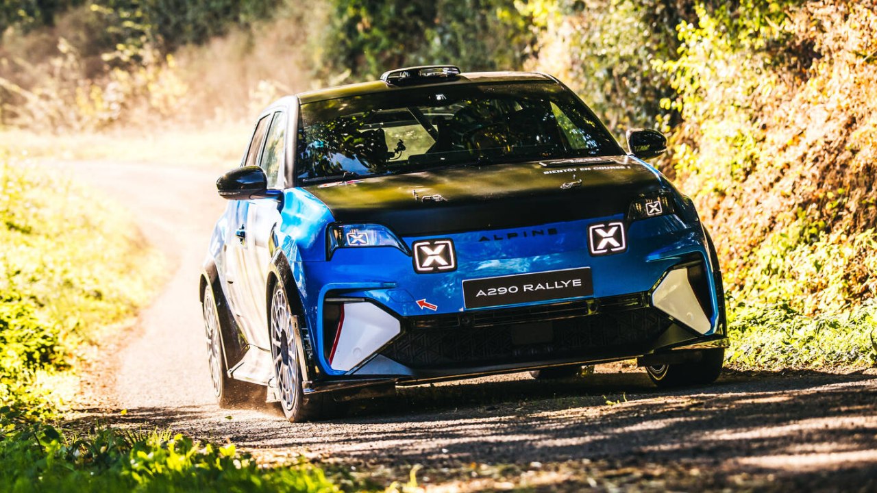 Alpine A290 Rallye 2025 im Detail – Das erste Elektro-Rallyeauto von Alpine