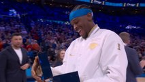 Thunder - Les joueurs reçoivent leurs bagues de champions NBA