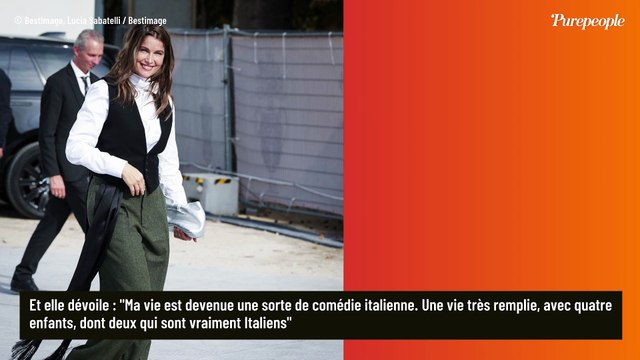 Une vie très remplie : Laetitia Casta évoque ses quatre enfants dont deux qui sont vraiment Italiens