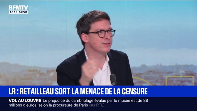 Budget: le vote de la censure dépendra du texte final , affirme Pierre-Henri Dumont, secrétaire général adjoint des Républicains