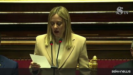 Governo, Meloni: maggioranza italiani con noi, avanti a testa alta