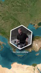 27 Years to Walk Around the World 😱 The Longest Distance in History🚶‍♂️