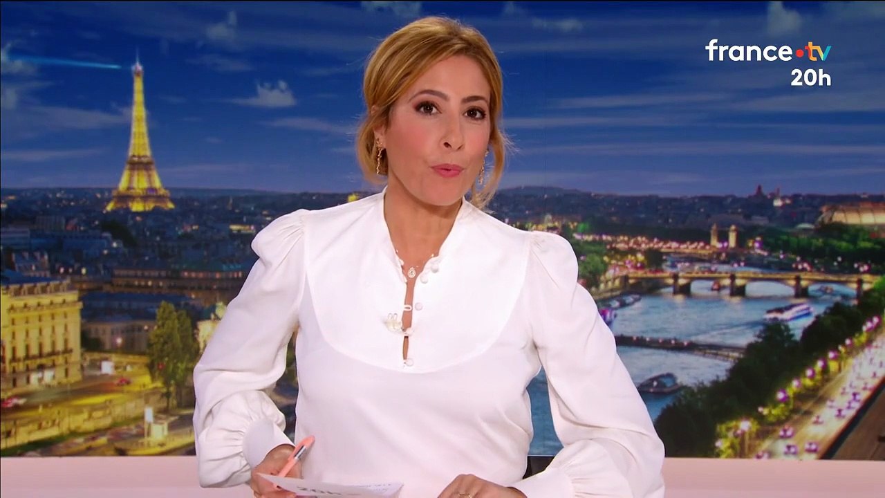 Les derniers mots de Léa Salamé avant ses congés, à la fin du "20 Heures" de ce mardi 21 octobre 2025