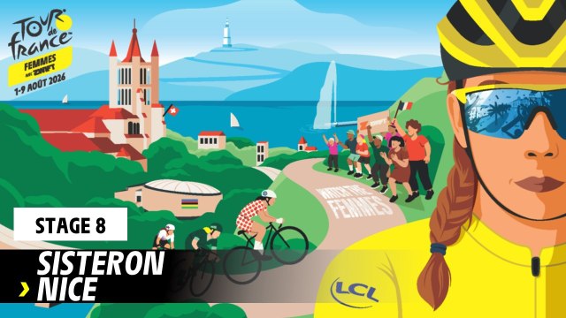 Discover the route of Stage 8 - Tour de France Femmes avec Zwift 2026
