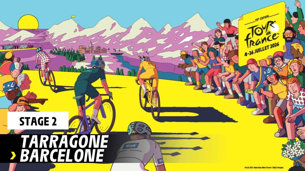 Discover the route of Stage 2 - Tour de France 2026
