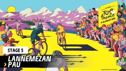 Discover the route of Stage 5 - Tour de France 2026