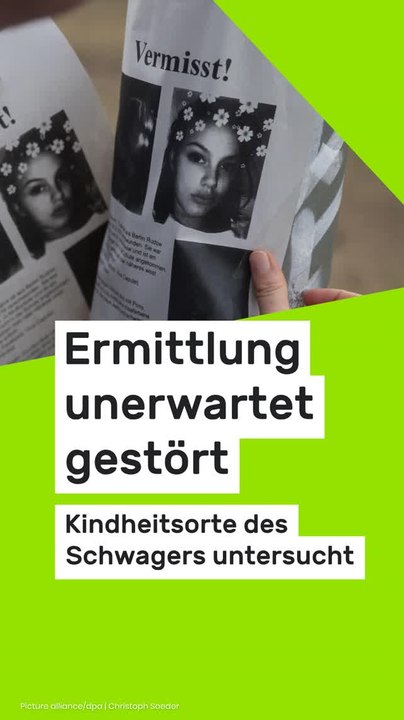 No Glomex Rebecca Reusch: Ermittlung unerwartet gestört: Kindheitsorte des Schwagers untersucht