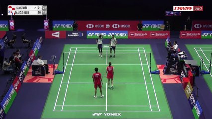 Pas d'exploit pour la paire française Maio/Palermo - Badminton - Internationaux de France