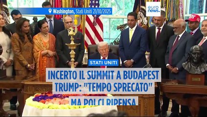 Trump non vuole "perdere tempo" con Putin: sospeso l'incontro di Budapest