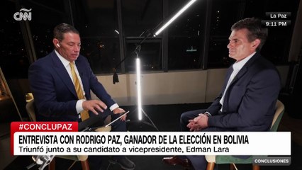 Rodrigo Paz asegura que no tiene acuerdos con Evo Morales ni el MAS