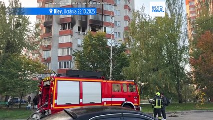 Ataques norturnos russos de larga escala fazem seis mortos na Ucrânia