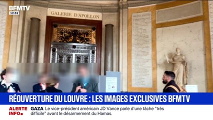Réouverture du Louvre: les images exclusives de BFMTV
