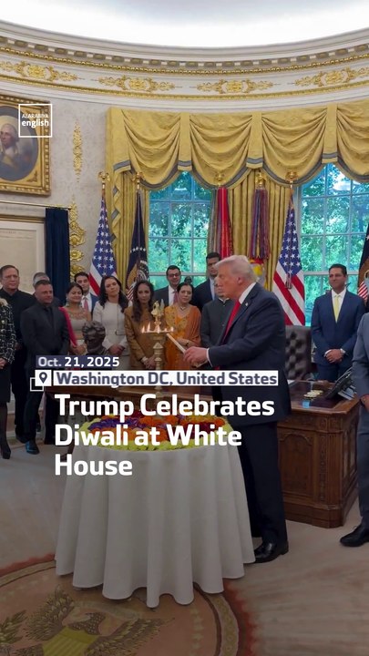Trump Celebrates Diwali at White House