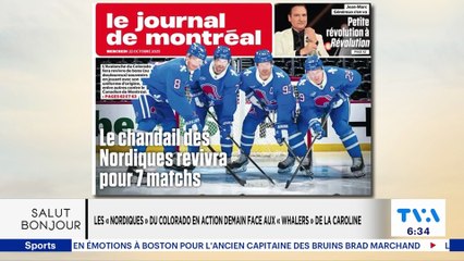 Les Nordiques de Québec-Salut Bonjour-22 Octobre 2025