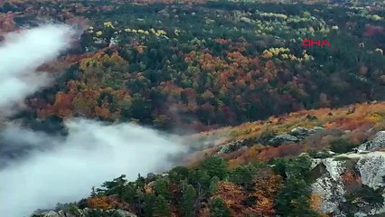 Kış turizminin cenneti Uludağ, gelinliğinden önce kına kıyafetini giydi...
