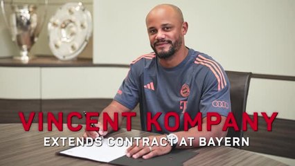 Vincent Kompany extends his Bayern contract - the numbers behind his success