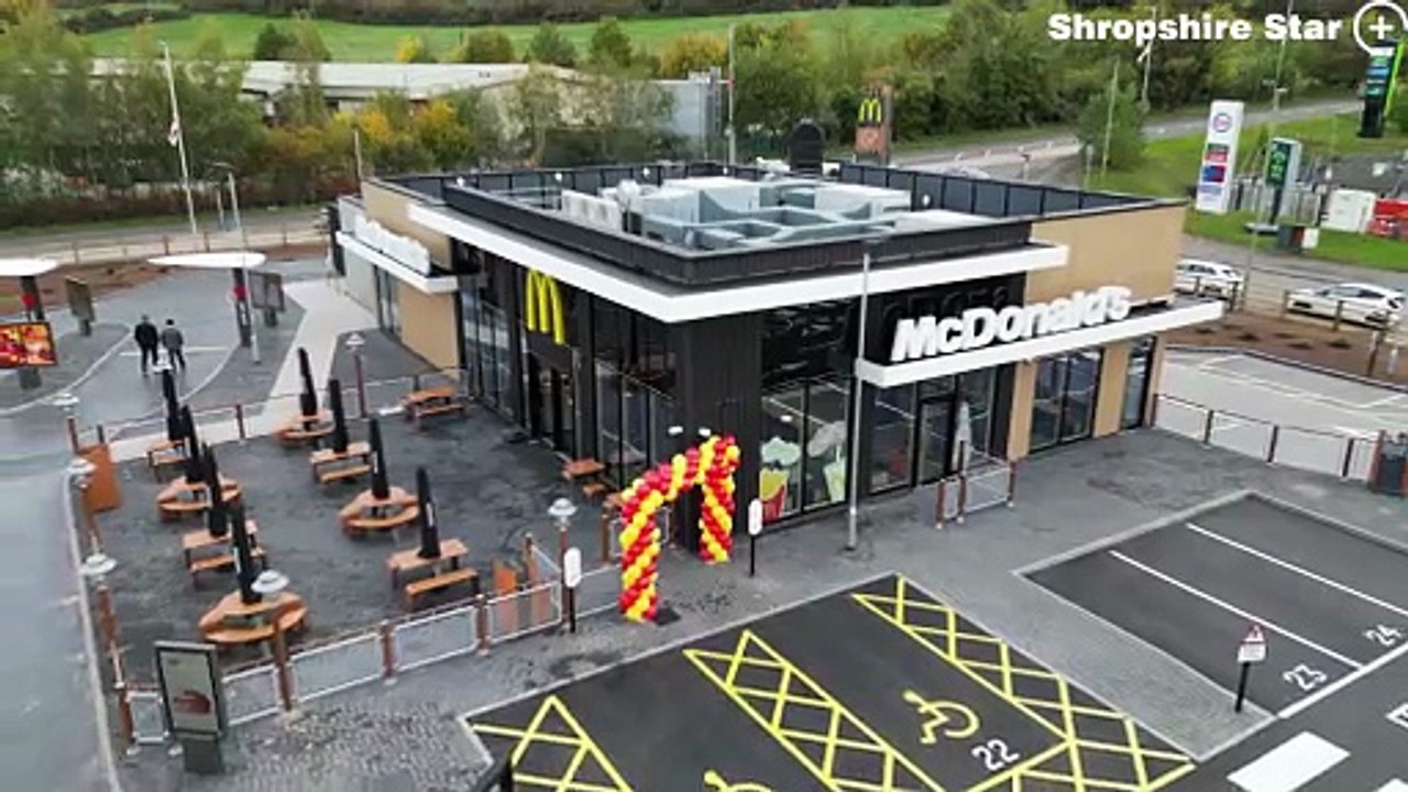 The first ever McDonald's in Bridgnorth opens.