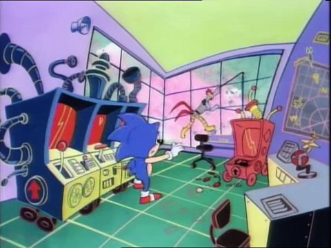 Les Aventures de Sonic - Ep42 Les trois travaux de Sonic