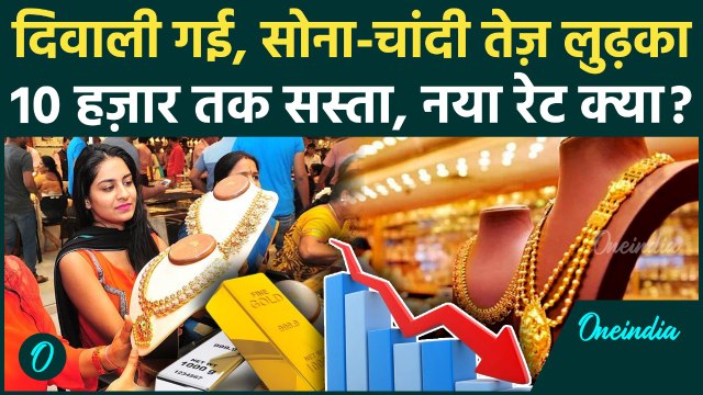 Gold Price Update: 10 हज़ार रूपए तक सस्ता हुआ Gold, Silver, जानें क्या है नया रेट | Gold Rate Today