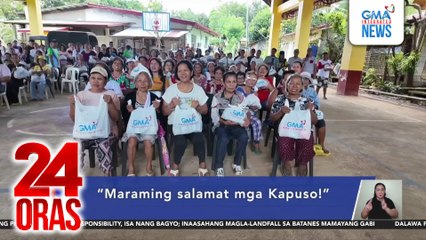 4,000 taga-Panitan na binaha dahil sa Bagyong Ramil, tinulungan ng GMAKF | 24 Oras