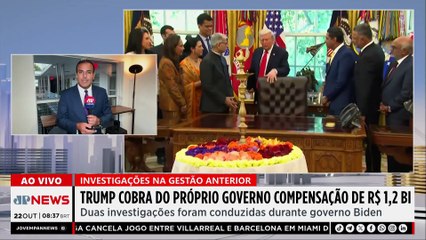 Trump cobra R$ 1,2 bilhão do governo dos EUA