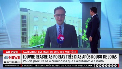 Museu do Louvre reabre para visitantes após roubo de joias