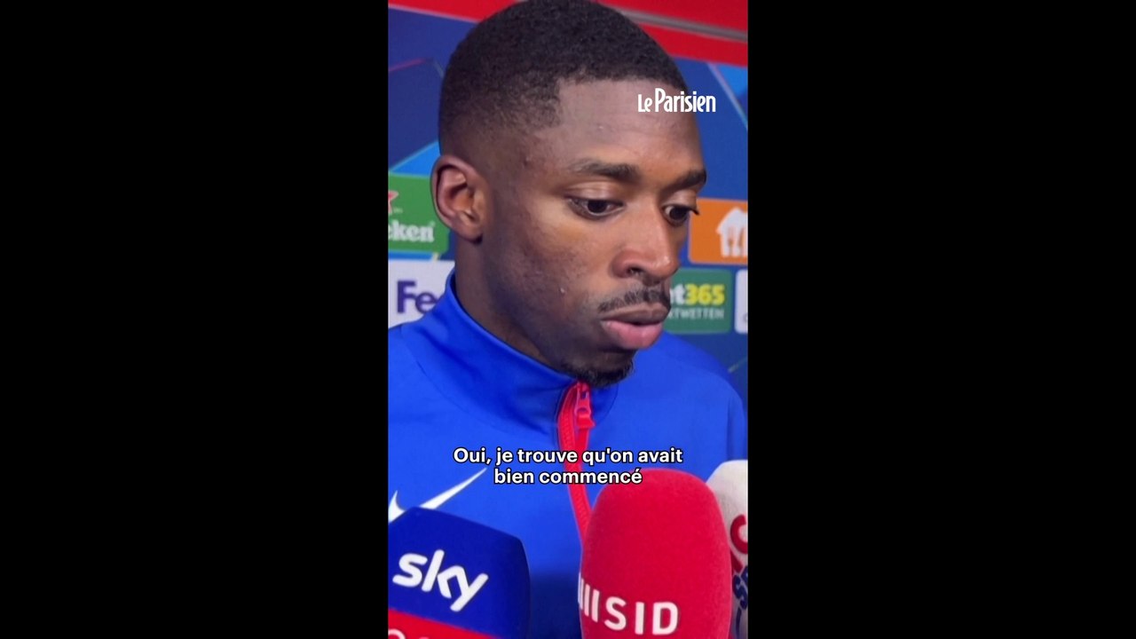 Buteur face à Leverkusen, Dembélé « pas encore à 100 % »