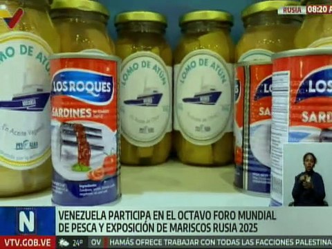 Venezuela participa en el VIII Foro Mundial de Pesca y Exposición de Mariscos Rusia 2025