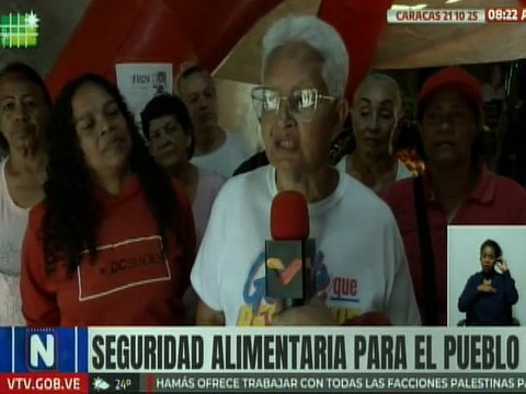 Caracas | Comuna Unidos por el Amparo es beneficiada con venta de alimentos a precios asequibles