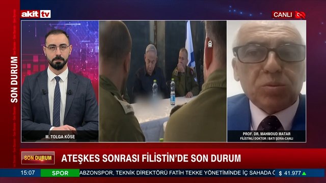 Prof. Dr. Mahmoud Matar: Ateşkes sonrası Filistin'de son durum