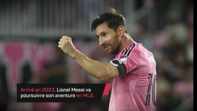 Inter Miami - Messi prolonge jusqu'en 2028