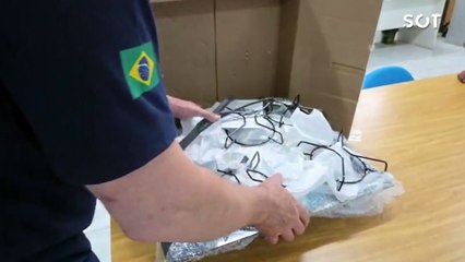 Receita Federal apreende quase 20 mil comprimidos de ecstasy escondidos dentro de fogão em Cascavel