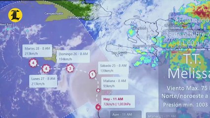 Juan Manuel Méndez sobre Melissa: La población no debe descuidarse, estos eventos son impredecibles