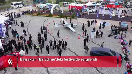 Bayraktar TB2 Drone Impresses at Edirne Festival 🚁