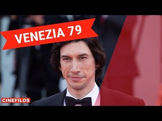 Adam Driver sul red carpet White Noise a Venezia 79