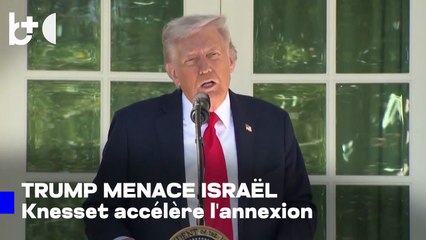 Trump avertit qu'Israël perdra "tout soutien des USA" s'il annexe la Cisjordanie