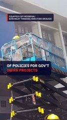 Fire hits DPWH office in Quezon City amid corruption scandal